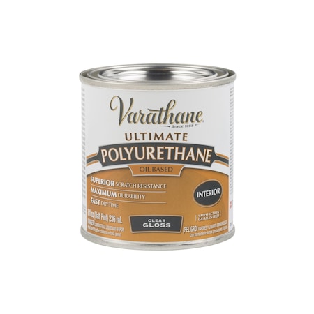 Varathane Varathane Ultimate Gloss Clear Oil-Based Polyurethane 0.5 pt 9061H